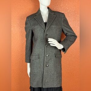 Nita Fashions Gray Trench Coat with Classic Tailored Cut